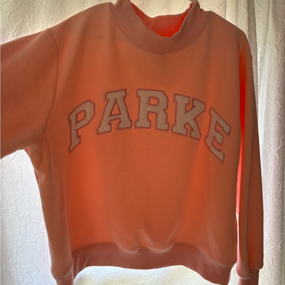 Ballerina pink PARKE mockneck